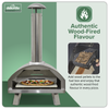 Dellonda Wood-Fired Pizza Oven 14" - Stainless Steel
