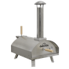 Dellonda Wood-Fired Pizza Oven 14" - Stainless Steel