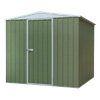 Dellonda Galvanized Steel Storage Shed with Apex Style Roof 230 x 230 x 220cm - Green