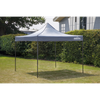 Dellonda Premium 2 x 2m Pop-Up Gazebo, Heavy Duty, PVC Coated, Water-Resistant Fabric, Supplied with Carry Bag, Rope, Stakes & Weight Bags - Grey Canopy