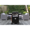 Dellonda 2 Burner Gas BBQ Grill with Piezo Ignition & Thermometer