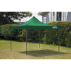 Dellonda Premium 3 x 3m Pop-Up Gazebo, PVC Coated, Water-Resistant Fabric, Supplied with Carry Bag, Rope, Stakes & Weight Bags - Dark Green Canopy