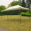 Dellonda Premium 3x6m Pop-Up Gazebo, Heavy Duty, PVC Coated, Water-Resistant Fabric Supplied with Carry Bag, Rope, Stakes & Weight Bags - Beige Canopy