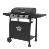 Dellonda 3 Burner Gas BBQ Grill with Piezo Ignition & Thermometer