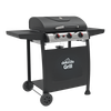 Dellonda 3 Burner Gas BBQ Grill with Piezo Ignition & Thermometer