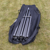 Dellonda Premium 3x6m Pop-Up Gazebo, Heavy Duty, PVC Coated, Water-Resistant Fabric, Supplied with Carry Bag, Rope, Stakes & Weight Bags - Grey Canopy