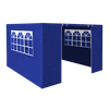 Dellonda Premium Side Walls/Doors/Windows for Gazebo/Marquee, Fits 2 x 2m Models - Blue