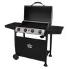Dellonda 4 Burner Gas BBQ Grill with Piezo Ignition & Thermometer