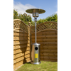 Dellonda Outdoor Garden Gas Patio Heater 13kW Commercial & Domestic Use, Stainless Steel