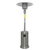 Dellonda Outdoor Garden Gas Patio Heater 13kW Commercial & Domestic Use, Stainless Steel