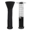 Dellonda Gas Patio Heater 13kW for Commercial & Domestic Use, Black, Supplied with Water-Resistant Cover