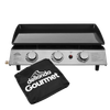 Dellonda 3 Burner Portable Gas Plancha & Cover