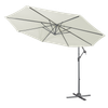 Dellonda Banana Parasol with Cover 3m - Cream