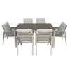 Dellonda Fusion Outdoor Dining Set 7pc