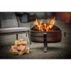 Dellonda 76cm Deluxe 2-in-1 Outdoor Fire Pit & Coffee Table Antique Bronze Effect