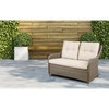 Dellonda Chester Rattan Wicker Outdoor 2-Seater Sofa