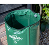 Dellonda Collapsible PVC Garden Water Butt with Zipped Lid & Drain Tap 250L