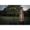 Dellonda 13kW Pyramid Gas Patio Heater 13kW Commercial/Garden Use - Stainless Steel