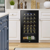 Baridi 28 Bottle Tabletop Wine Fridge & Cooler