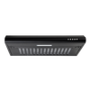 Baridi Visor Cooker Hood Extractor Fan 60cm - Black