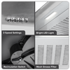 Baridi Visor Cooker Hood Extractor Fan 60cm - Stainless Steel