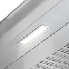 Baridi Visor Cooker Hood Extractor Fan 60cm - Stainless Steel