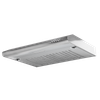 Baridi Visor Cooker Hood Extractor Fan 60cm - Stainless Steel