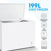 Baridi Freestanding Chest Freezer 199L Capacity - White