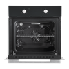 Baridi Integrated Fan-Assisted Electric Oven 60cm 55L Capacity - Black