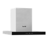 Baridi T-Shape Chimney Cooker Hood with Carbon Filters 60cm - Stainless Steel