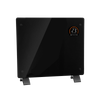 Baridi, Electric Glass Panel Heater, 1000W, Wi-Fi Enabled, Black - DH135