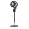 Baridi Pedestal Fan with Remote Control & 12hr Timer 12" - Grey