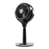 Baridi Pedestal Fan with Remote Control 10" - Black