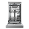 Baridi Slimline Freestanding Dishwasher 45cm Wide 10 Place Settings - Silver