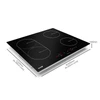 Baridi Integrated Induction Hob with 4 Cooking Zones & Bridge Zone 60cm 2800W Output