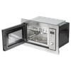 Baridi Integrated Microwave Oven with Grill 25L Capacity 900W - Stainless Steel