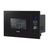 Baridi Integrated Microwave Oven with Grill 25L Capacity 900W - Black