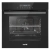 Baridi Integrated Fan-Assisted Electric Oven 60cm 72L Capacity - Black