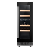 Baridi 17 Bottle Slim Wine Fridge & Cooler 30cm