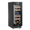 Baridi 17 Bottle Slim Wine Fridge & Cooler 30cm