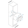 Baridi 28 Bottle Wine Fridge & Cooler 60cm
