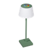 Dellonda Rechargeable Table Lamp for Home Office Restaurant RGB Colours