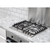 Baridi Gas Hob with 4 Cooking Zones 60cm - Stainless Steel