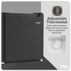 Baridi Mini Tabletop Fridge/Freezer, 31L Capacity - Black
