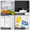 Baridi Tabletop Fridge with Ice Box, 46L Capacity
