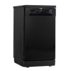 Baridi Slimline Freestanding Dishwasher 45cm Wide 10 Place Settings - Black