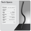 Dellonda Flexible Cable Management System, Magnetic 1.3m