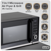 Baridi 7-in-1 Air Fryer Microwave & Grill, 28L Capacity - Black