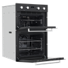 90cm Built-In Double Oven, 88L Capacity, Energy Rating A - Black