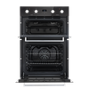 90cm Built-In Double Oven, 88L Capacity, Energy Rating A - Black